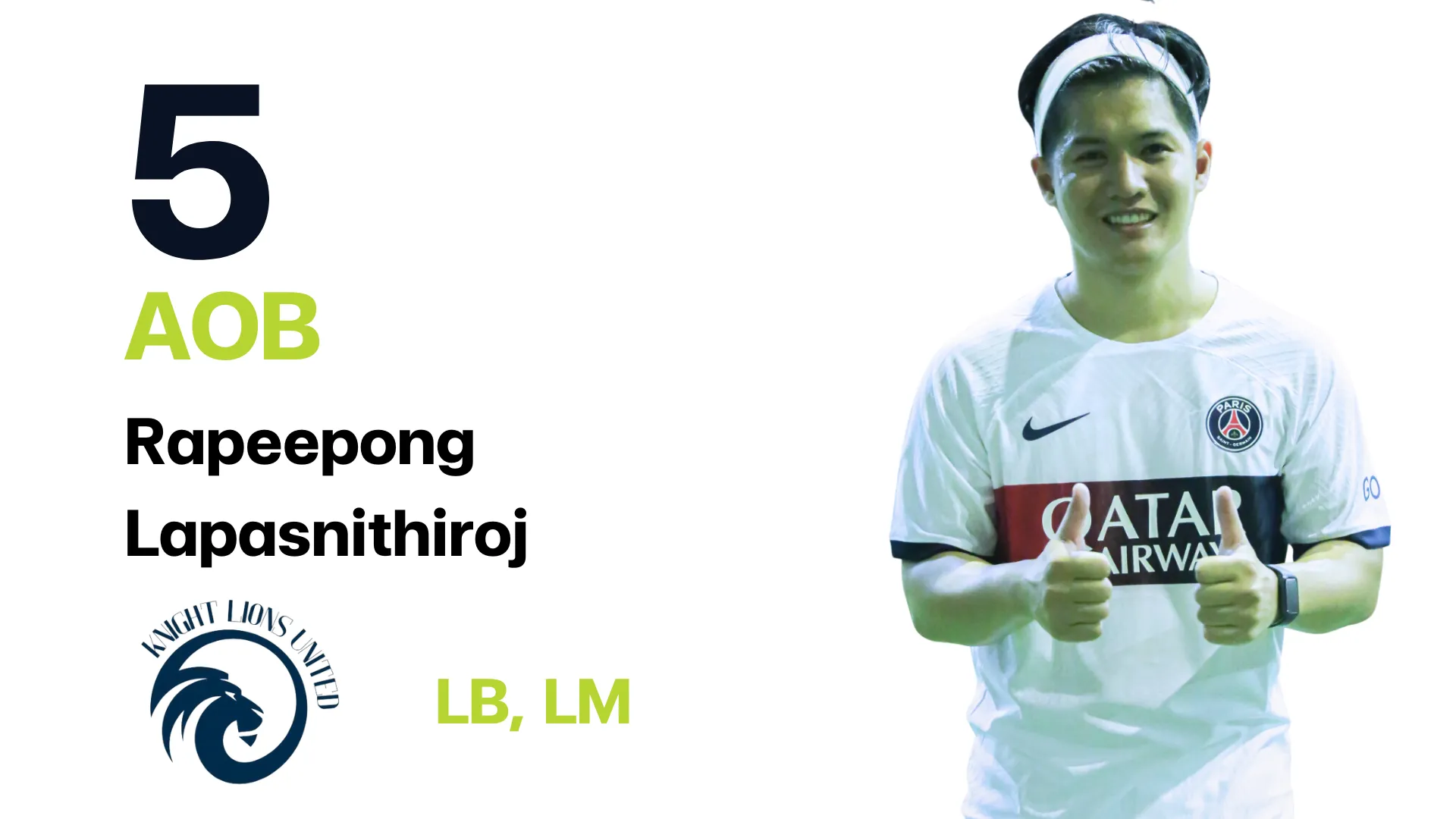 Player 1: CEO Knight Lion Team