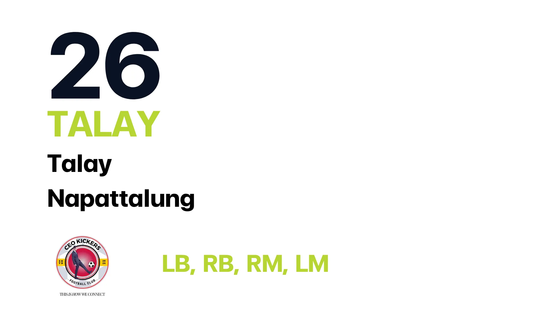 Player 4: CEO Kicker Team