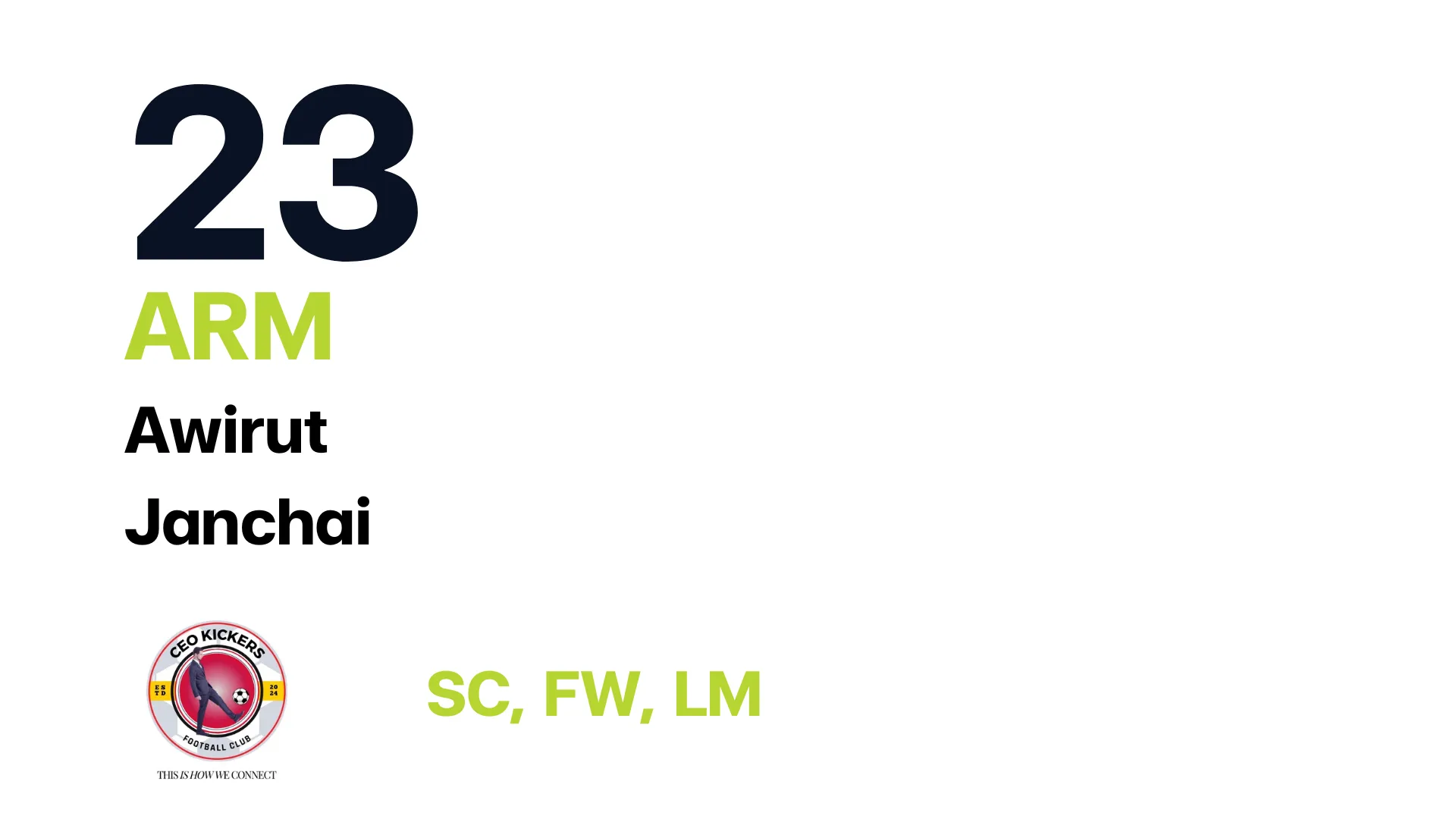 Player 6: CEO Kicker Team