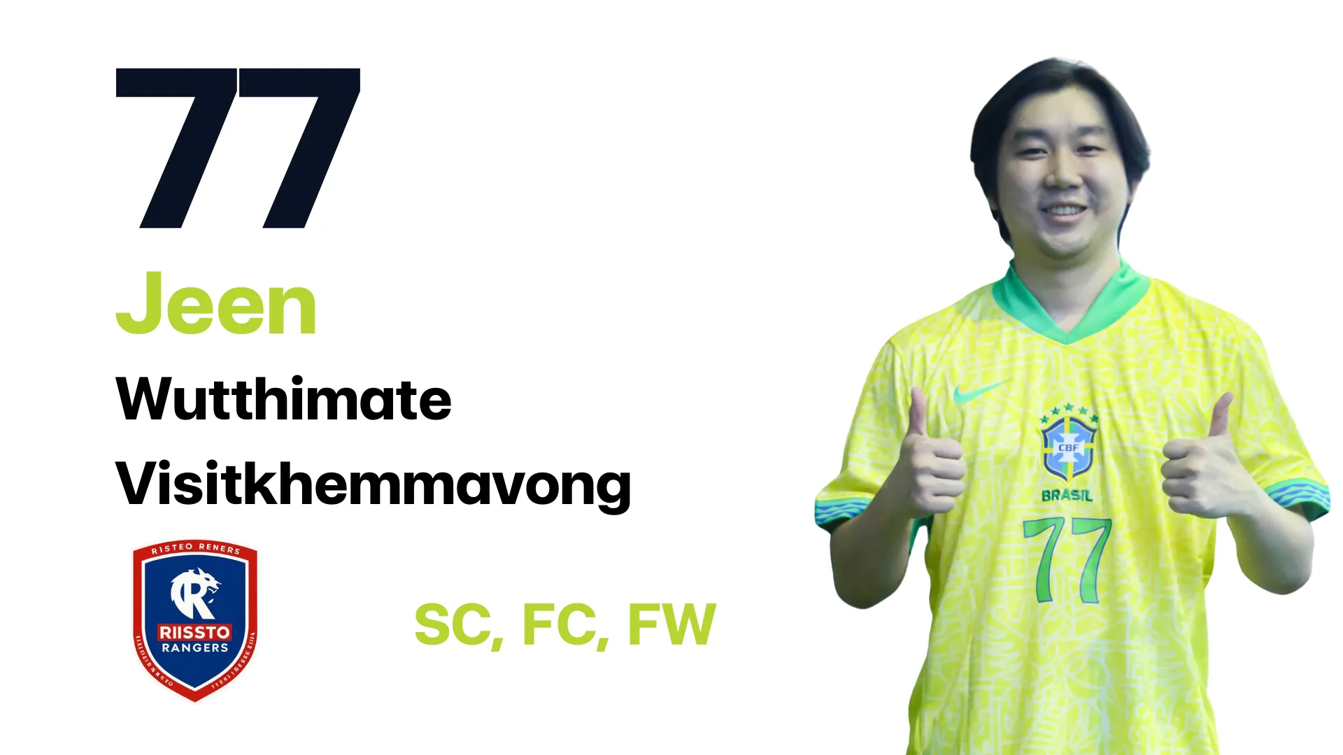 Player 5: CEO Risotto Rangers Team