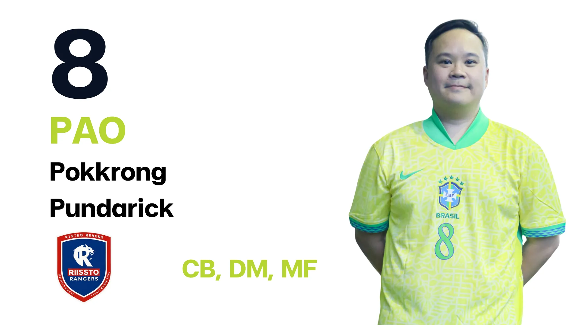 Player 8: CEO Risotto Rangers Team