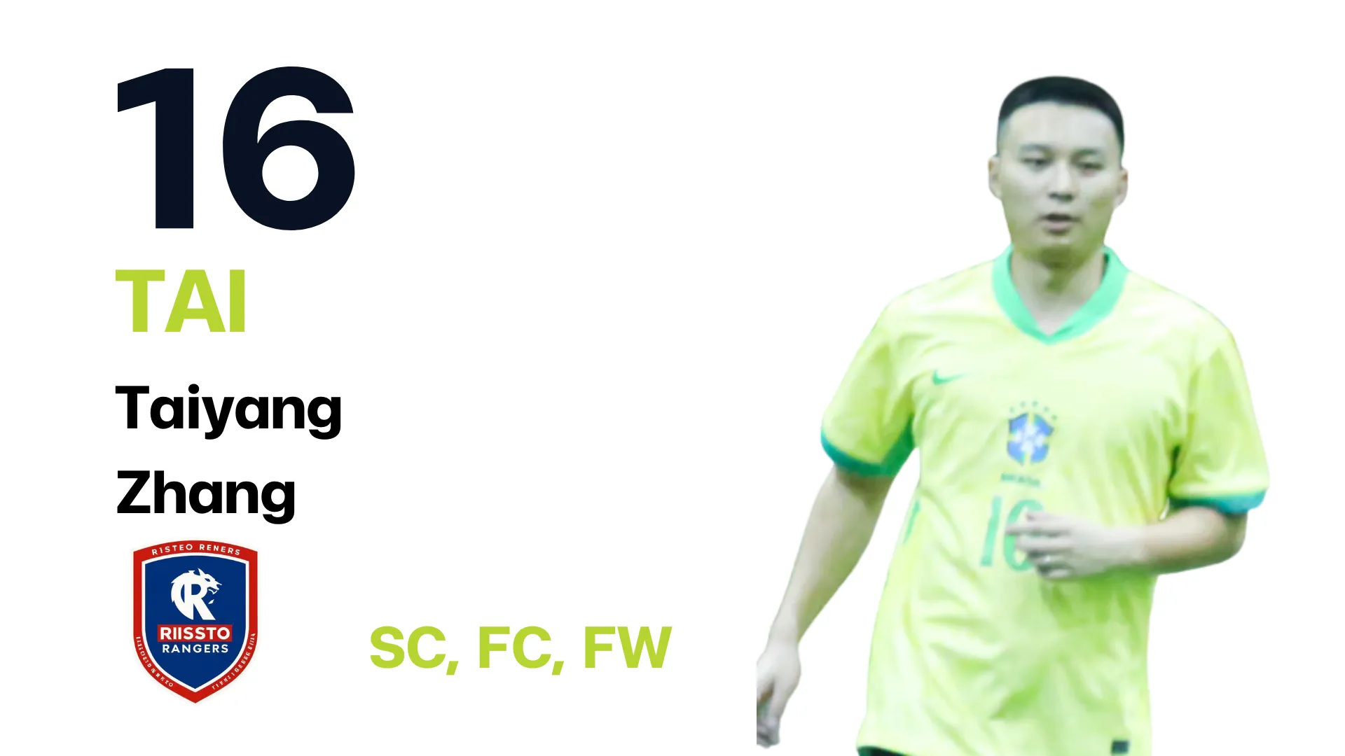 Player 15: CEO Risotto Rangers Team